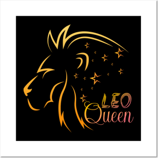 Leo queen Posters and Art